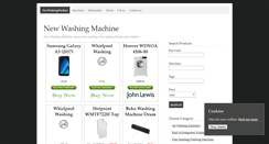 Desktop Screenshot of newwashingmachine.co.uk