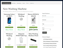 Tablet Screenshot of newwashingmachine.co.uk